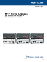 Extron electronics MTP T15HD A User manual