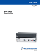 Extron electronic DP DA2 User manual