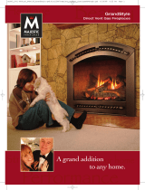 Majestic fireplaces DV580 User manual