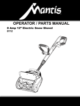 Mantis 8112 Owner's manual