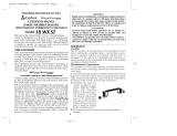 Cobra 18 WX ST User manual