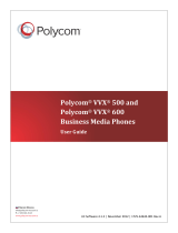 Polycom VVX 600 series User manual