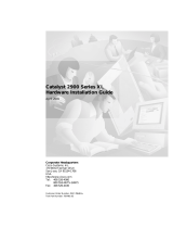 Cisco 2900 Series XL User manual