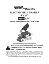 Chicago Electric 97593 Operating instructions