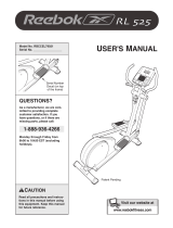 Reebok RL 525 RBCCEL79020 User manual