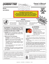 Quadra-Fire QVI35 Owner's manual