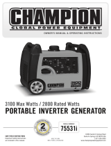 Champion Power Equipment 75531i Owner's manual