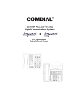 Comdial Impact SCS 8324S Series User guide