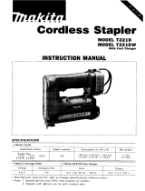 Makita T221D User manual