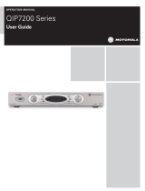 Motorola QIP7200 Series User manual