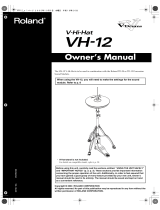 Roland VH-12 Owner's manual