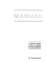 Curtis 1604 User manual