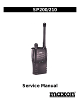 Maxon SP210 User manual