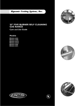 DCS RGSC-305BK User manual