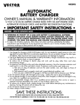 Vector VEC093 Owner's manual