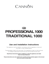 Cannon Professional 1000 Datasheet