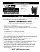 King Electric 5000 Installation guide