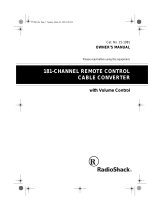 Radio Shack 15-1981 User manual