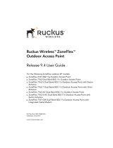 Ruckus Wireless ZoneFlex 7762 User manual