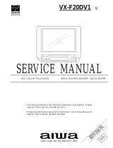 Aiwa VX-F20DV1 User manual