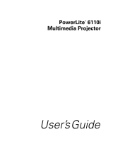 Epson PowerLite 6110i User manual