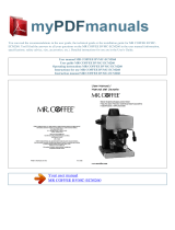 Mr. Coffee BVMC-ECMP1001R User manual