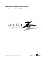 Zenith XBV243 Owner's manual