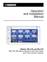 Magnat Audio M3-LCD/M4-LCD User manual