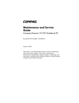 Compaq Presario V5000 Series User manual