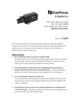 EverFocus EQ700 Ultra 720+ Series User manual