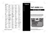 Roland SP-606 User manual