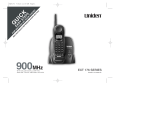 Uniden EXT 176 SERIES  guide User manual