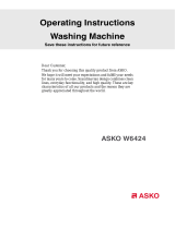 Asko W6424T Owner's manual