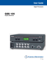 Extron electronic GSS 100 User manual