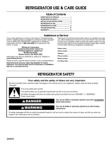 Estate Refrigerator User manual