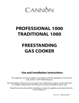 Cannon Professional 1000 User manual