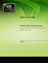 Nvidia Remote Control and Receiver User manual