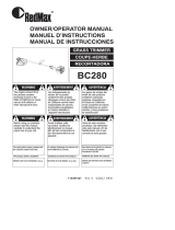 RedMax HE250F User manual