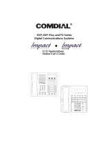 Comdial Impact SCS 8324F Series User manual