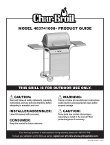 Char-Broil 463741008 Owner's manual