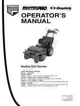 Simplicity Hydro Cut Series User manual