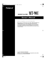 Roland MT-90U User manual