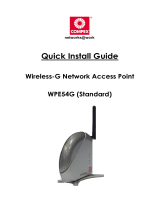 Compex WPE54G User manual