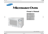 Samsung MW1660BA User manual