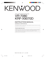 Kenwood KRF-X9070D Owner's manual