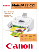 Canon C75 User manual
