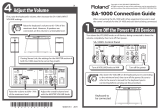 Roland SA-1000 User manual