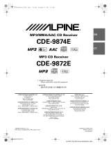 Alpine CDE-9874E User manual