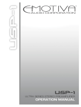 Emotiva USP-1 User manual