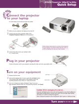 Epson PowerLite 820p Quick Start